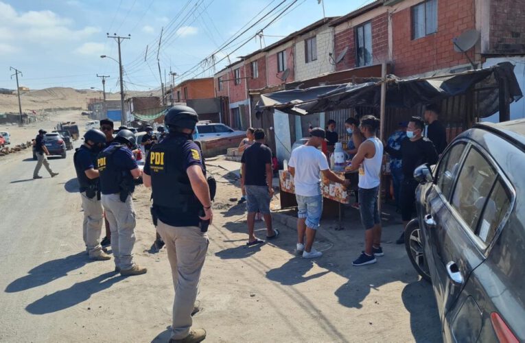 620 extranjeros fiscalizados y 304 denunciados realizó la PDI en operativo masivo en Arica