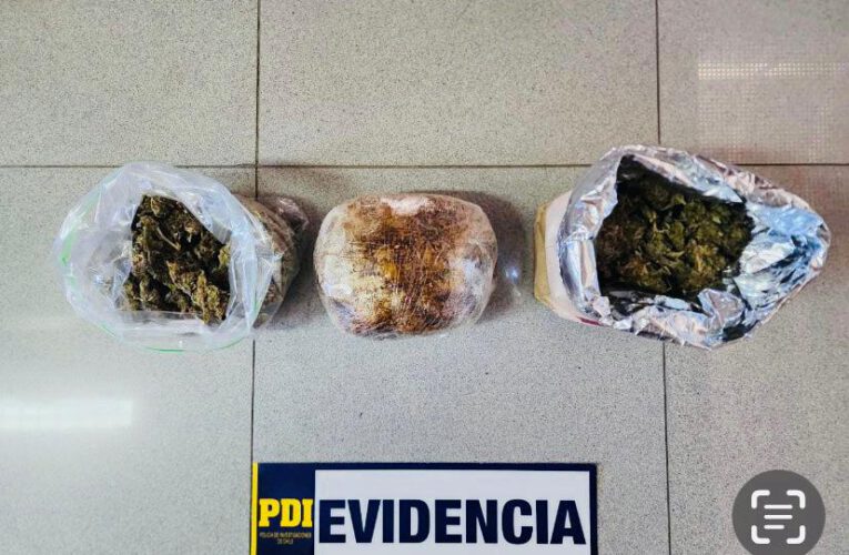 🚨PDI detuvo a tres imputados por tráfico de drogas en encomiendas entre Arica y Copiapó