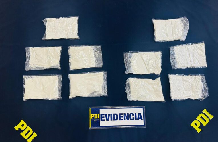 🚨PDI Arica detuvo a dos extranjeros por tráfico de ketamina: se incautaron más de 10 mil dosis